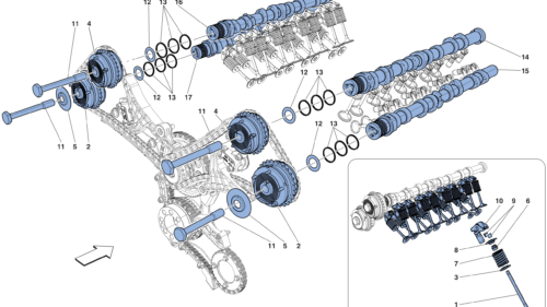 0005 - TIMING SYSTEM TAPPETS