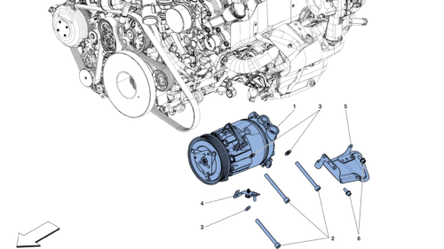 0054 - AC SYSTEM COMPRESSOR