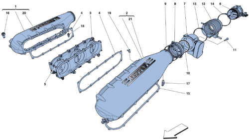 0014 - INTAKE MANIFOLD COVER