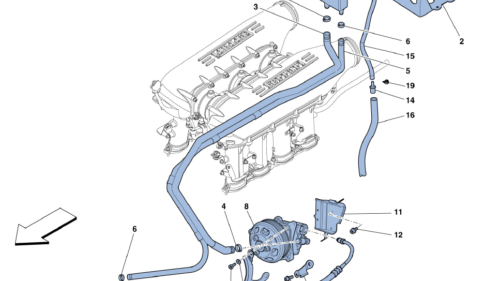 0031 - POWER STEERING PUMP AND RESERVOIR