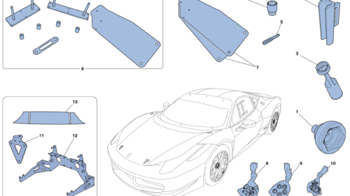 0044 - TOOLS ACCESSORIES PROVIDED WITH VEHICLE