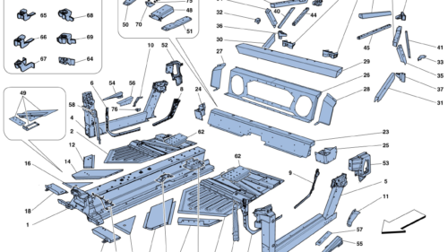 0103 - CHASSIS - CENTRAL ELEMENTS AND PANELS