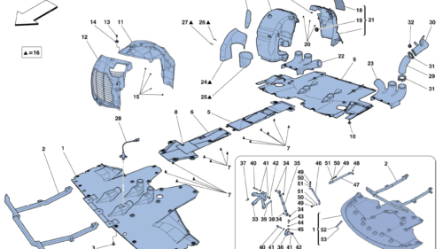 0105 - FLAT UNDERTRAY AND WHEELHOUSES