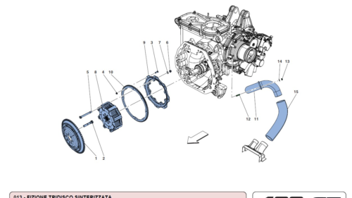 013 GT3 - SINTERED TRIPLE PLATE CLUTCH