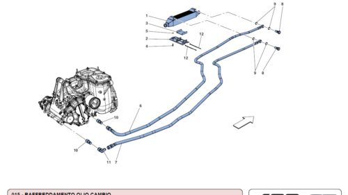 015 GT3 - GEARBOX OIL COOLING