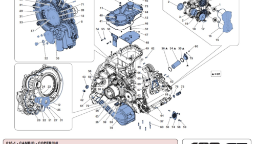 016-1 GT3 - GEARBOX - COVERS
