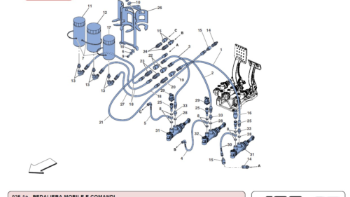 025-1a GTE - HYDRAULIC BRAKE / CLUTCH CONTROLS