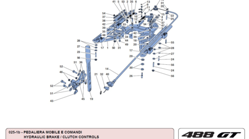 025-1b GT3 - HYDRAULIC BRAKE / CLUTCH CONTROLS