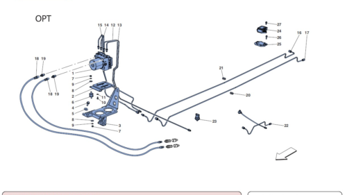 027 GTE - BRAKE SYSTEM -OPTIONAL-