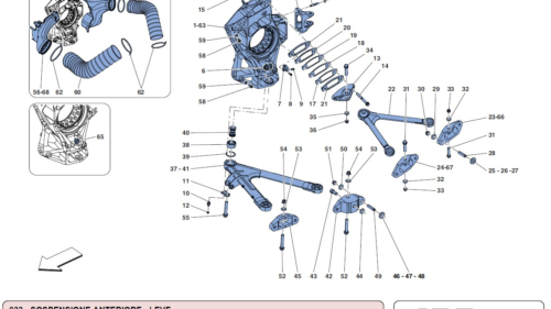 033 GT3 - FRONT SUSPENSION - ARMS