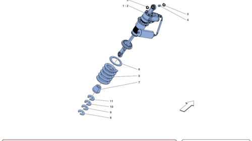 034 GTE - FRONT SUSPENSION - SHOCK ABSORBER