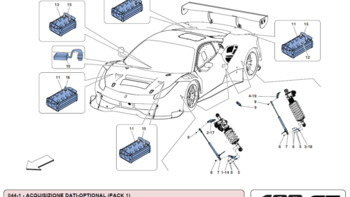 044-1 GT3 - DATA ACQUISITION-OPTIONAL (PACK 1)