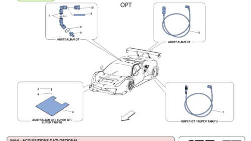044-6 GT3 - DATA ACQUISITION-OPTIONAL