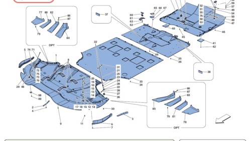 103-1 GTE - FLAT UNDERTRAY