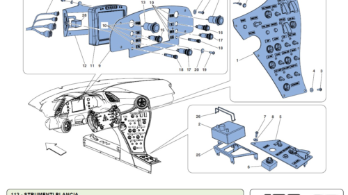 112 GT3 - DASHBOARD INSTRUMENTS