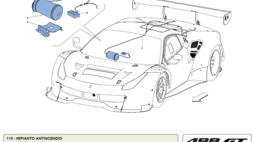 118 GT3 - FIRE EXTINGUISHER SYSTEM