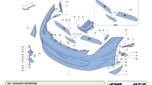 106 - FRONT BUMPER