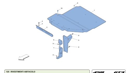 120 - PASSENGER COMPARTMENT TRIM