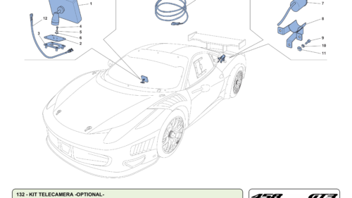 132 - CAMERA KIT -OPTIONAL-