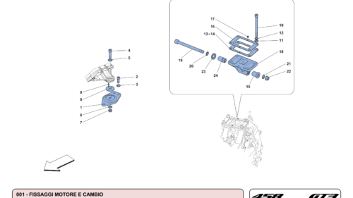 001 - ENGINE AND GEARBOX FASTENERS