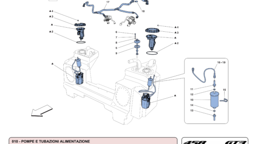 010 - FUEL SYSTEM PUMPS AND PIPES