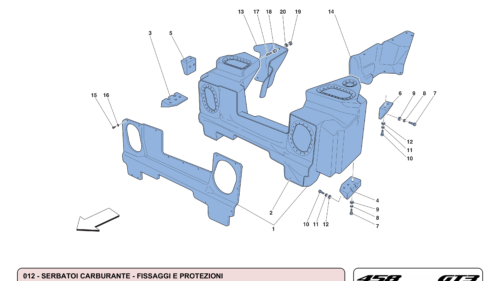 012 - FUEL TANKS - FASTENERS AND GUARDS