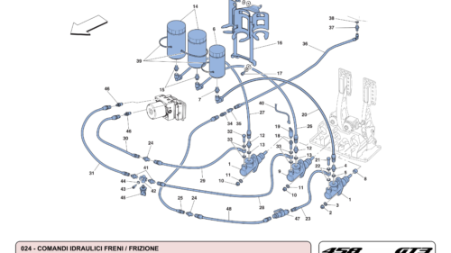 024 - HYDRAULIC BRAKE / CLUTCH CONTROLS
