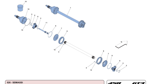 026 - AXLE SHAFTS