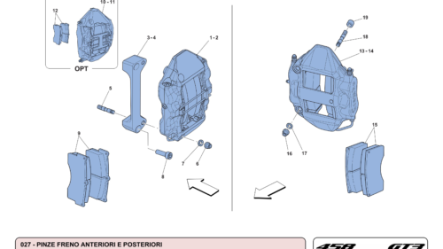 027 - FRONT AND REAR BRAKE CALLIPERS