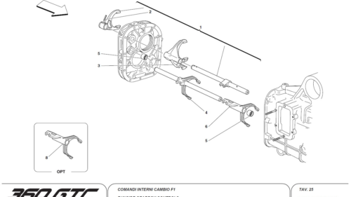 25 - F1INSIDE GEARBOX CONTROLS