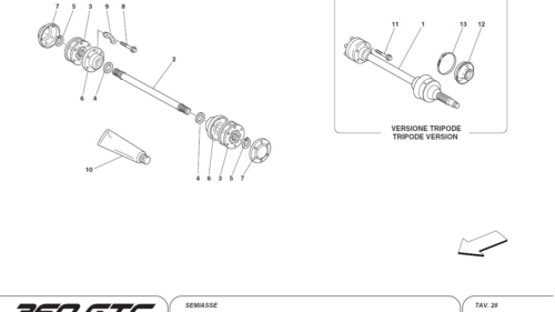 28 - AXLE SHAFT