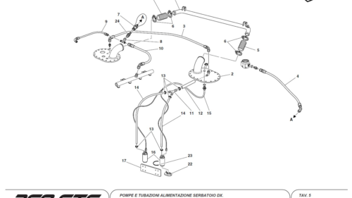 5 - R.H.FUEL PUMPS AND PIPES