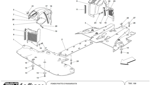 108 - FLAT FLOOR PAN AND WHEELHOUSE