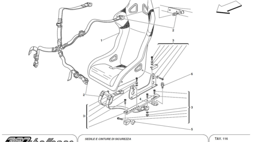 116 - SEAT AND SAFETY BELTS
