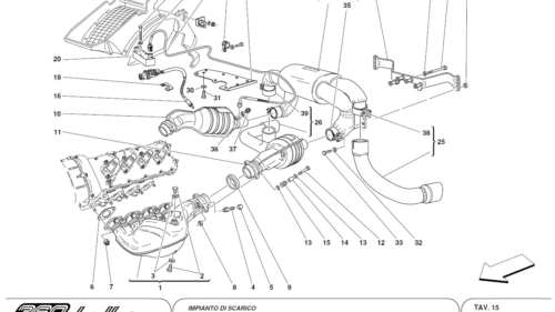 15 - EXHAUST SYSTEM