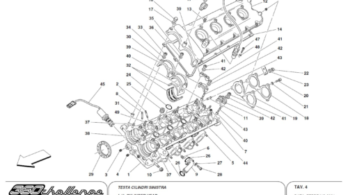 4 - L.H. CYLINDER HEAD