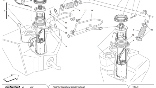 9 - FUEL PUMPS AND PIPES