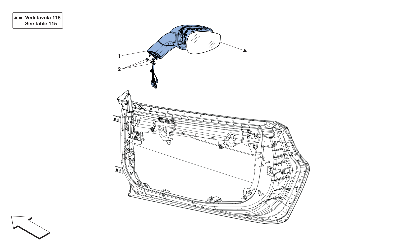 0111 - DOORS - POWER WINDOW AND REAR VIEW MIRROR