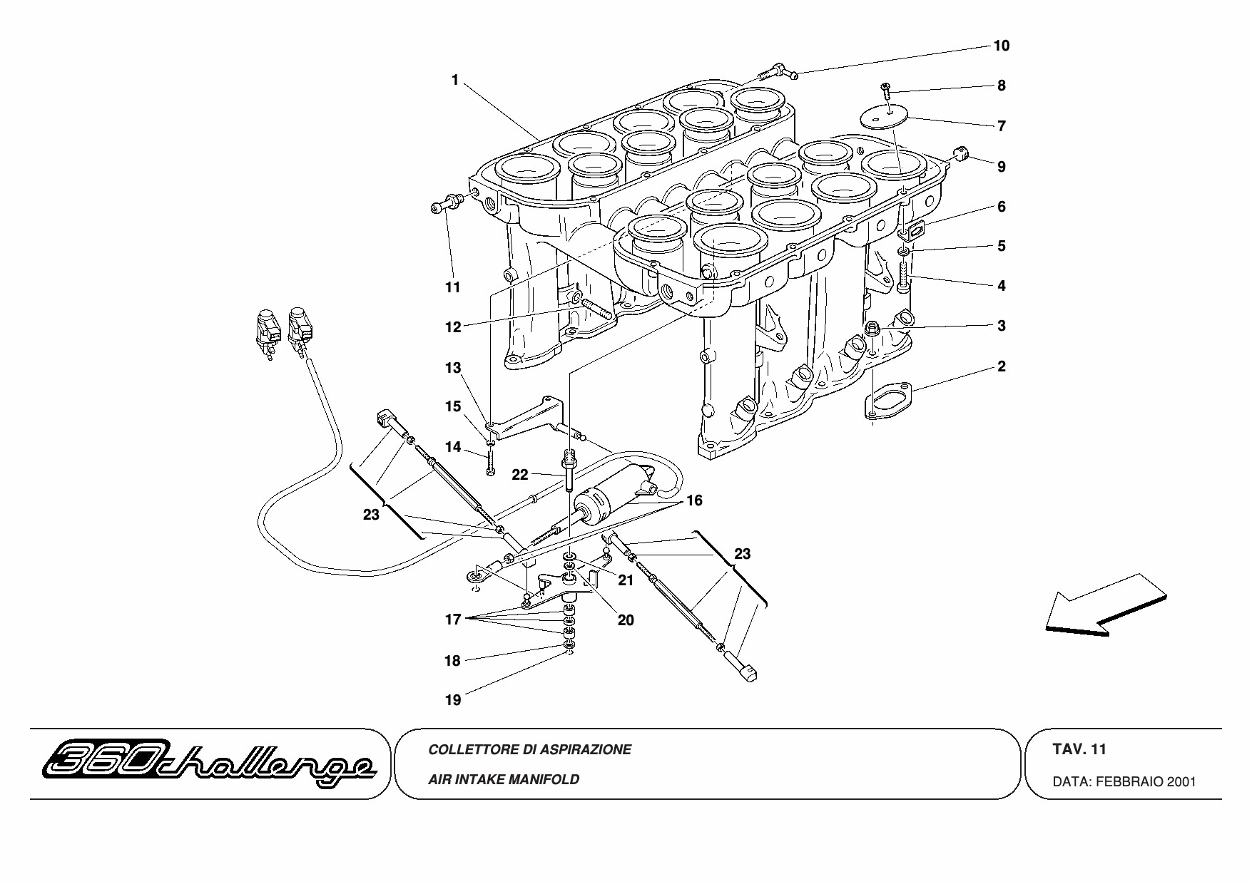 11 - AIR INTAKE MANIFOLD