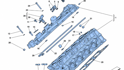 0003 - RIGHT HAND CYLINDER HEAD