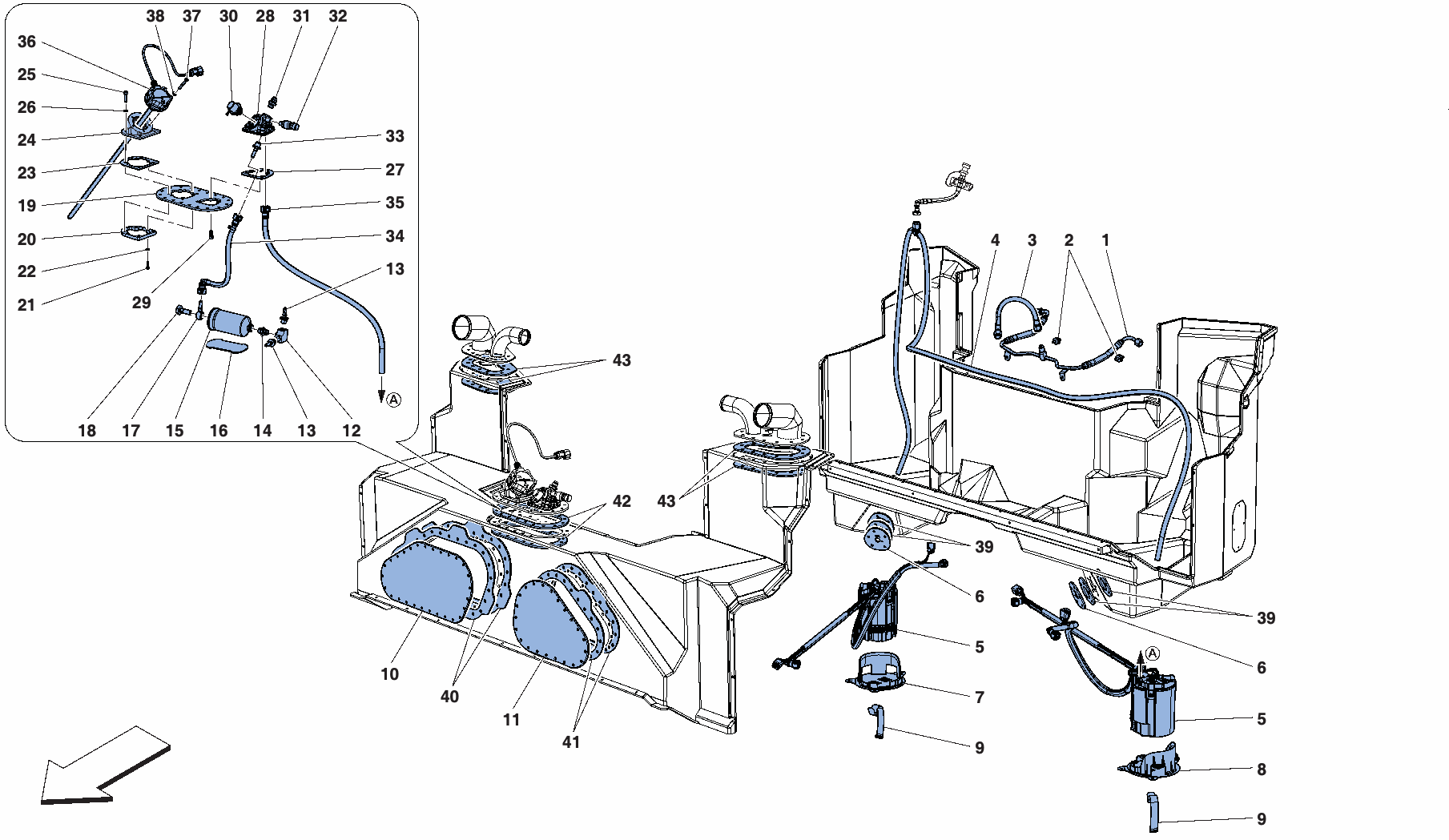 0008 - FUEL SYSTEM PUMPS AND PIPES