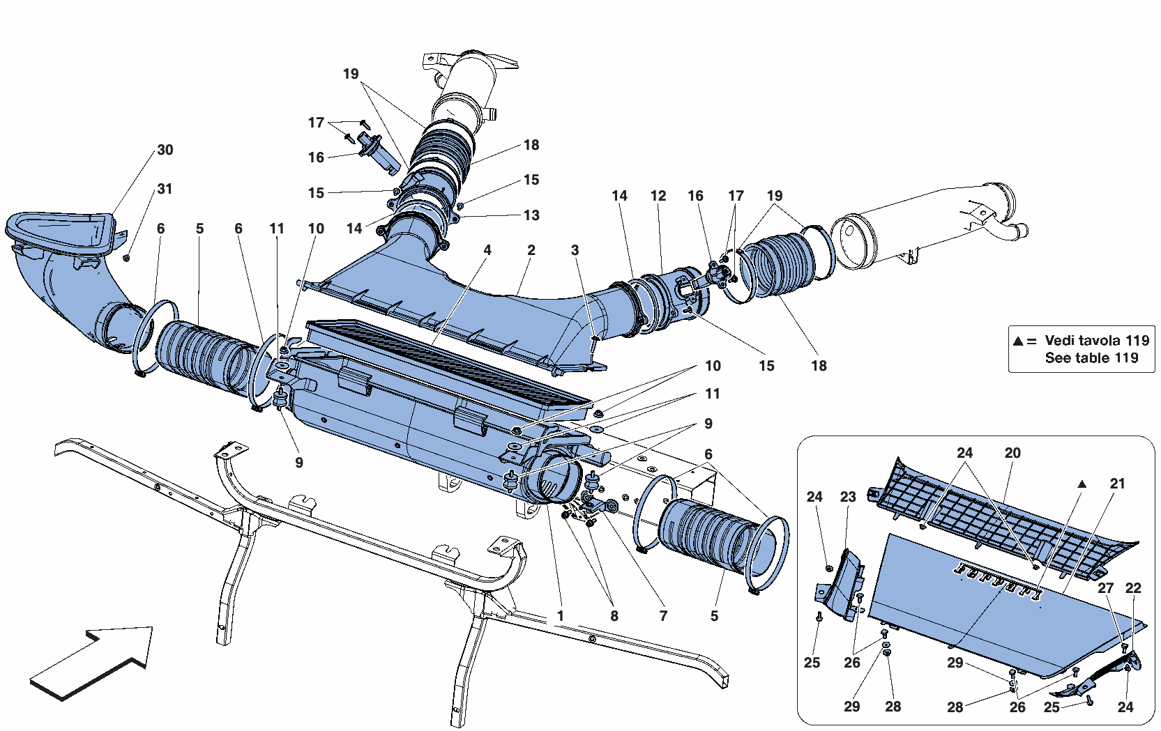 103-1 GTE - FLAT UNDERTRAY