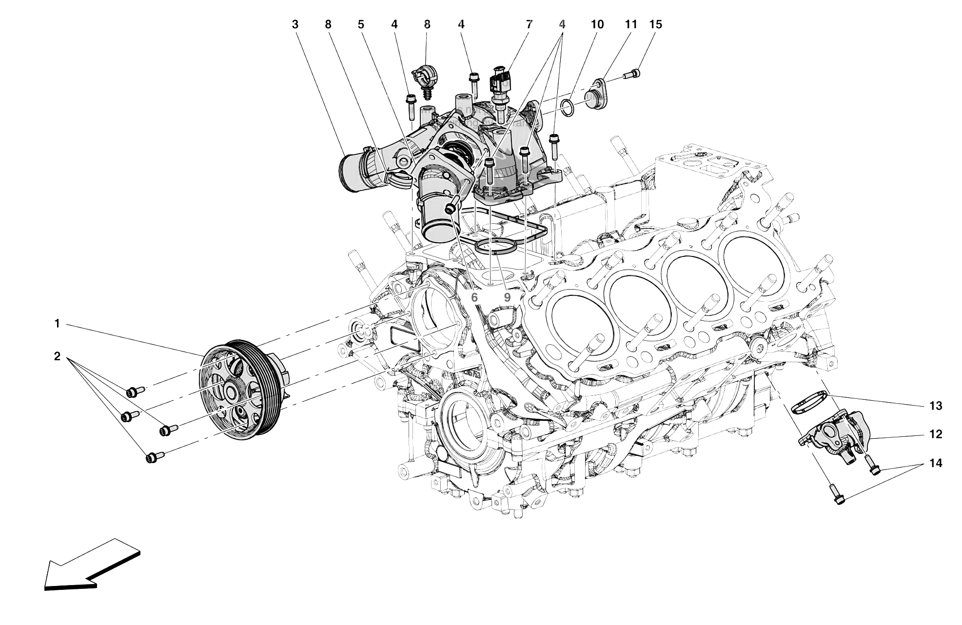 0020 - COOLING - WATER PUMP
