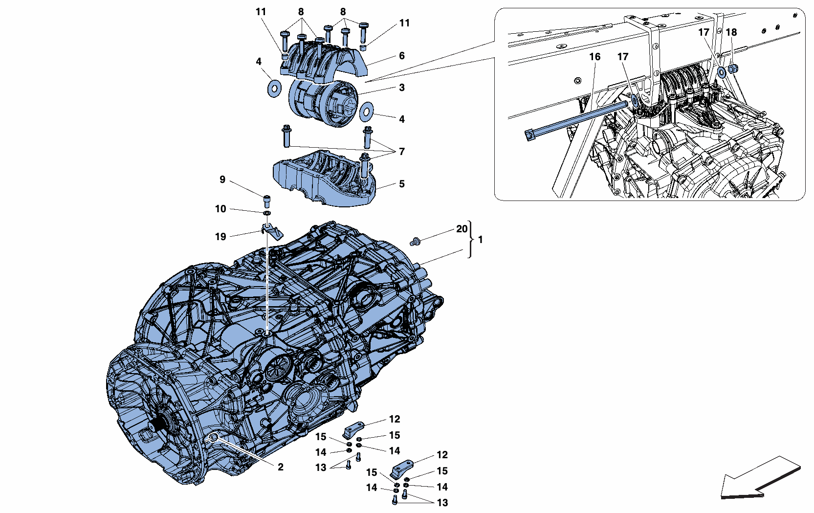 0023 - GEARBOX HOUSING