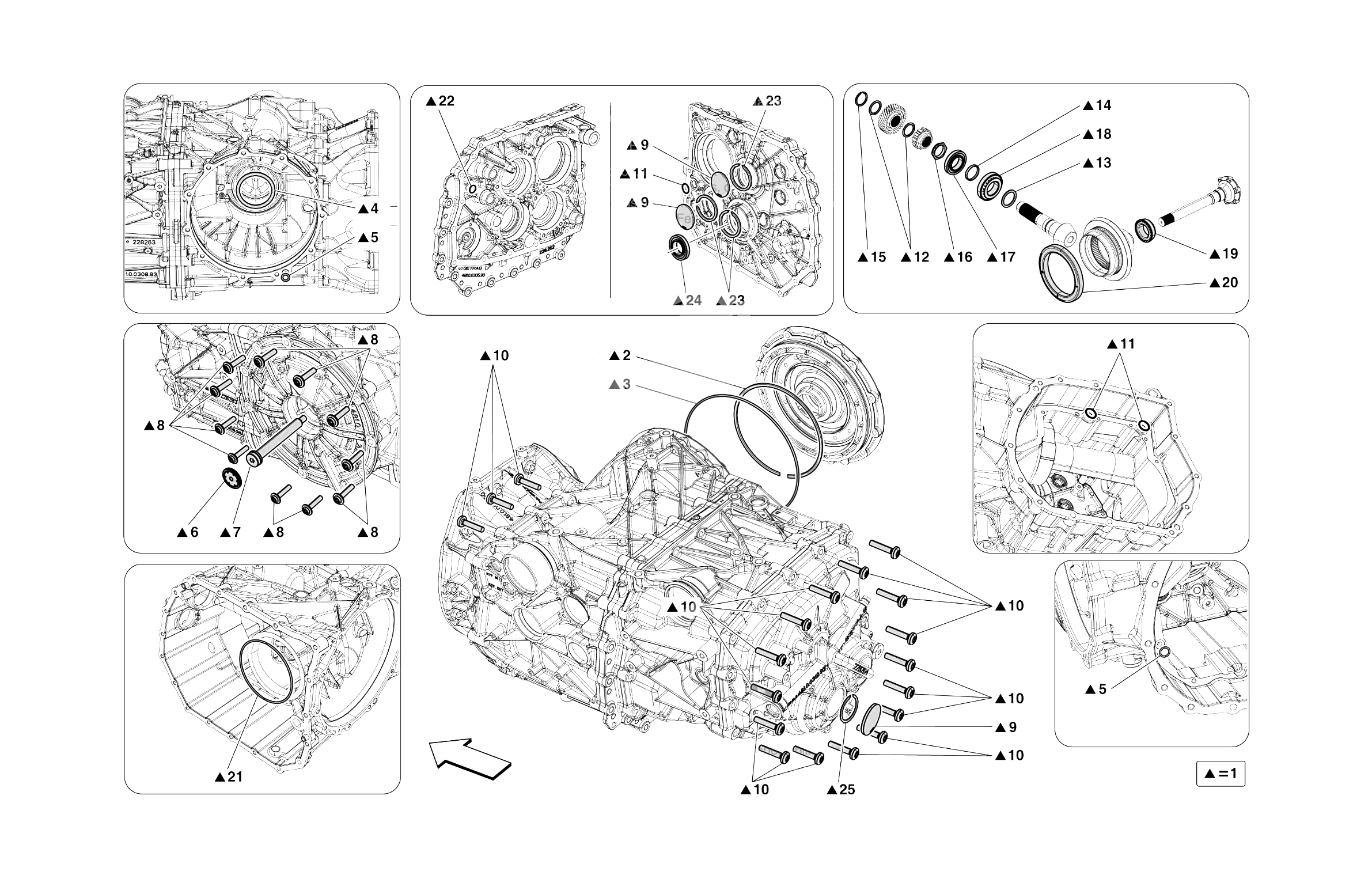 0024 - FINAL DRIVE KIT