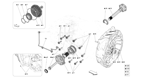 0029 - EDIFF & SHAFTS & ENGINE KIT