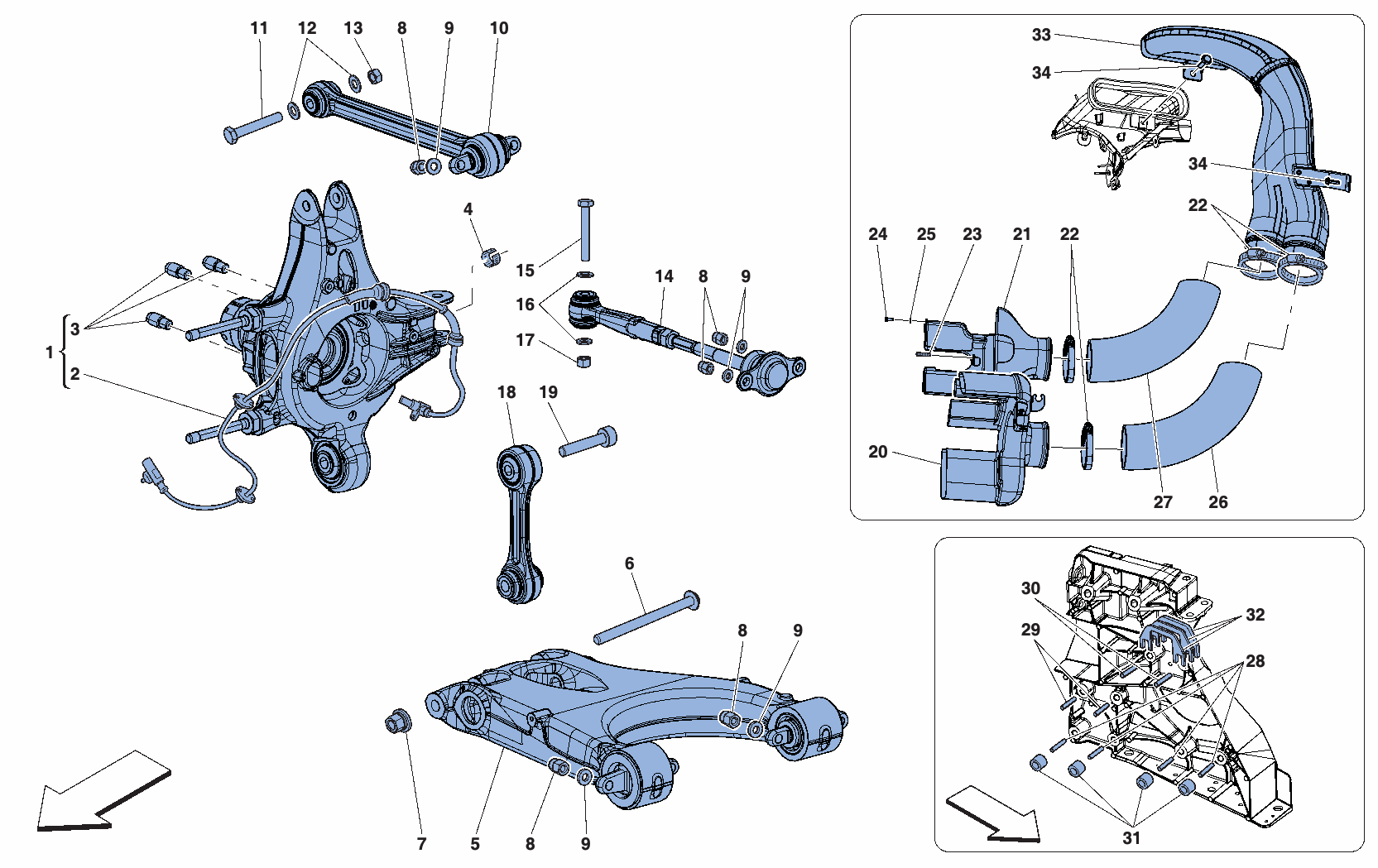 0049 - REAR SUSPENSION - ARMS